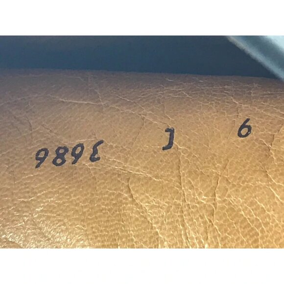 Rene Caty Womens Gray Leather Pointed Toe Cone Heel Knee High Boots Size 6 - Picture 8 of 10